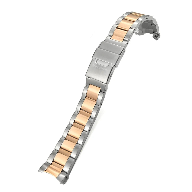 Bracelet de montre en acier inoxydable, 19mm, 21mm, 22mm, pour Longines Conquest HydroConquest L3.782 L3.641 L3.841, bracelet de montre en métal massif