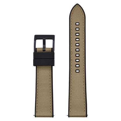 Bracelet de montre FKM en Nylon hybride de haute qualité 20mm 22mm bracelets de montre en caoutchouc fluoré en Nylon à dégagement rapide pour chaque marque montres de plongée