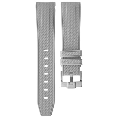 20mm Rubber Watch Strap for Tissot IWC Seiko 5 Hamilton Certina Oris Khaki Blue Brown Curved End 19mm Silicone Dive Watch Band