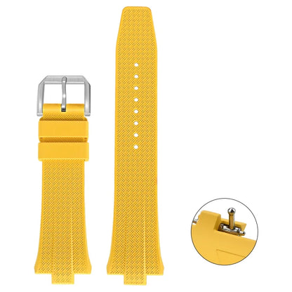 Bracelet en caoutchouc fluoré pour Citizen NJ0150 NJ0151 0158, boucle ardillon à dégagement rapide, souple FKM Sport, étanche, remplacement du bracelet de montre 9mm