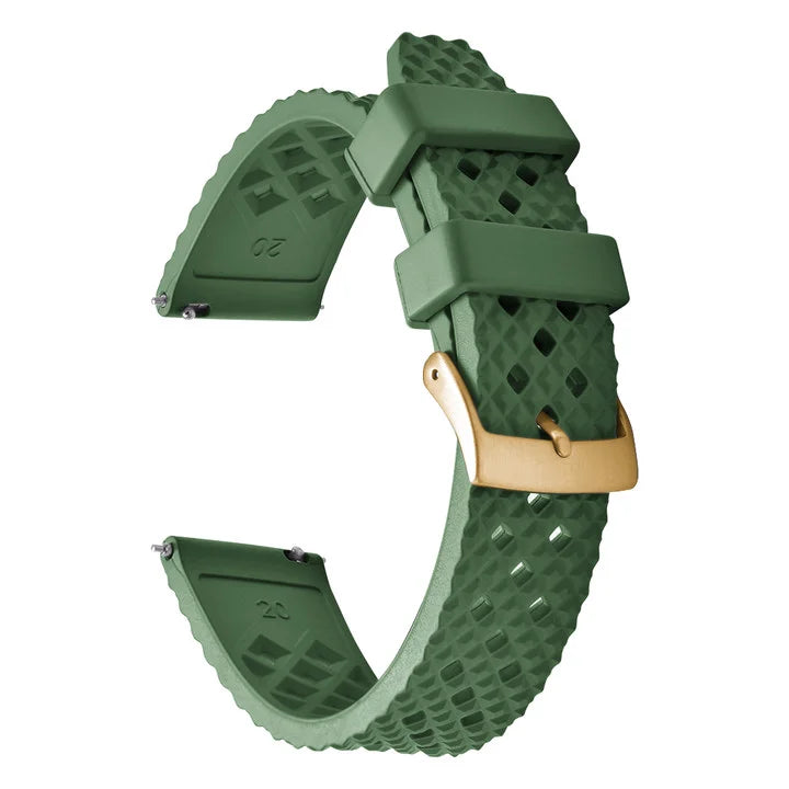 Cinturino per orologio Rapide Premium in gomma a nido d'ape - Universale