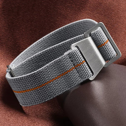 Cinturino in Nylon Elastico per Orologio 18/20/22mm, Cinturino Universale Sportivo Francese Paracadute per Uomini e Donne, Braccialetto per Smartwatch