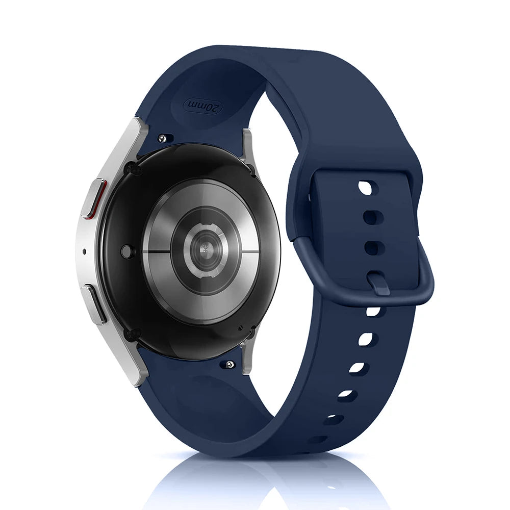 Bracelet en Silicone pour Samsung Galaxy Watch 7 6 5 4 44mm 40mm pro 45mm Sport 20mm Bracelet de montre Galaxy Watch6 Classic 43mm 47mm