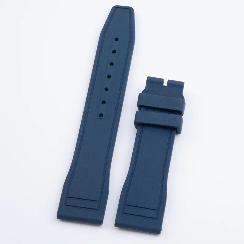 Pour bracelet Tudor Heritage Pelagos GMT Black Bay bracelet de montre souple 39/41mm bracelet de montre en caoutchouc fluoré naturel FKM 20mm