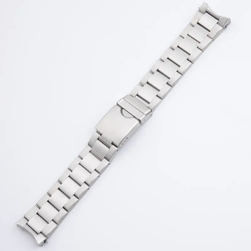 Bracciale in acciaio inossidabile massiccio 316L per orologio T120, 22mm, adatto per bracciale Tissot T120417, cinturino in metallo argentato da uomo
