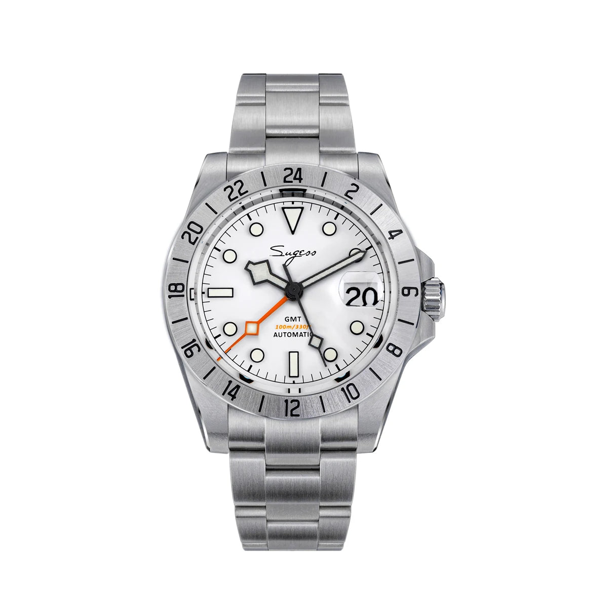 Reloj automático Sugess para hombre S463 GMT - 40 mm