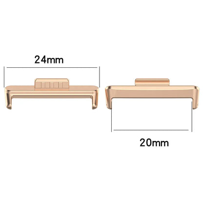 Connettore per cinturino in acciaio inossidabile, connettore metallico di ricambio, accessori intelligenti, foro per Huawei Watch Fit 3, Fit3