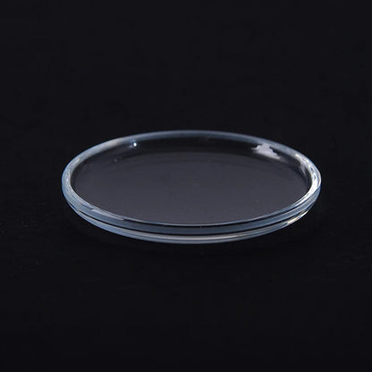 Vetro minerale per orologio, bombato alto a gradini, gamma di diametri da 31 mm a 38,5 mm