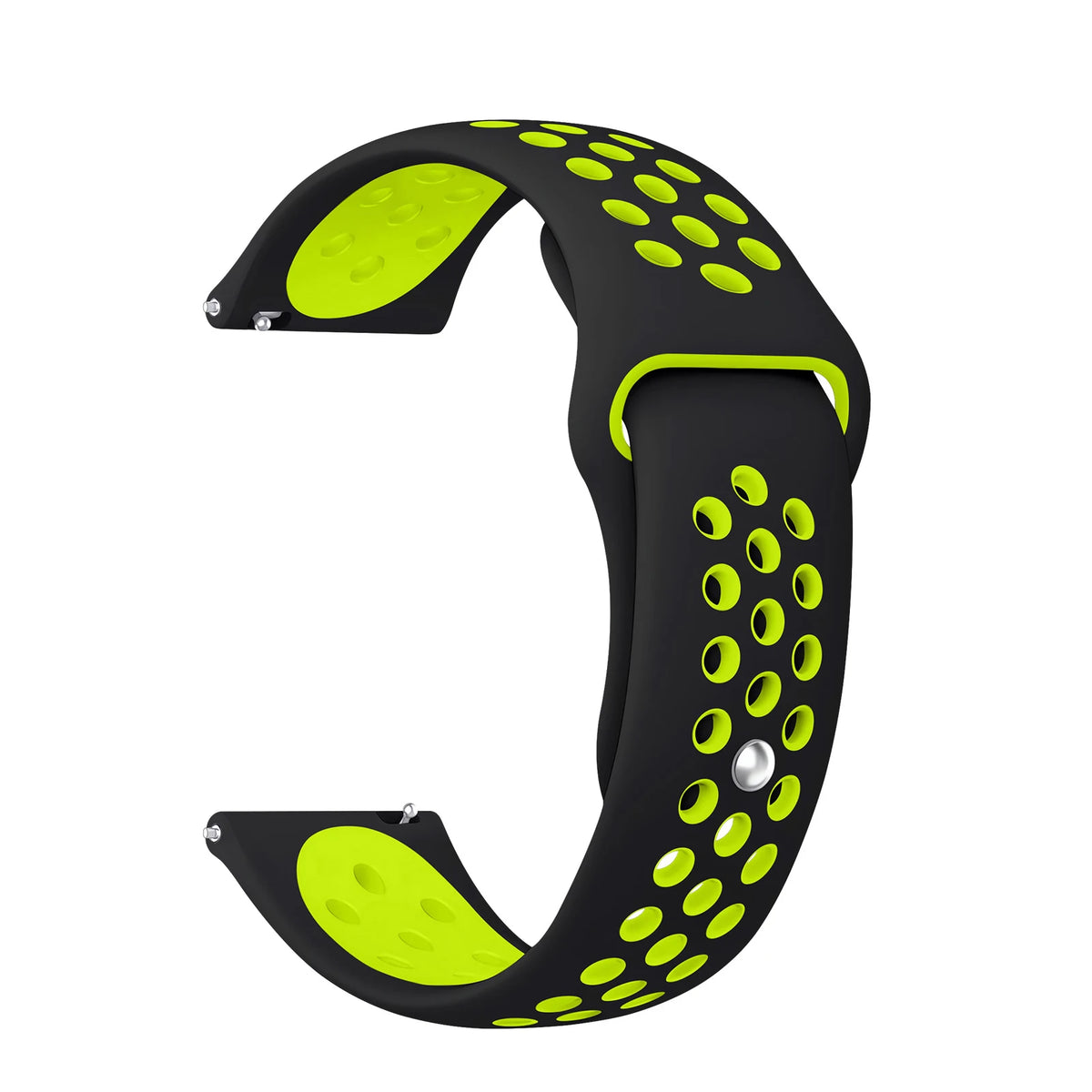 Cinturino in silicone da 20 mm 22 mm, per Amazfit Bip 6 5/GTS 3/2/2e/GTS2 Mini/GTR 3 Pro/42 mm/47 mm/2/2e/Stratos 2/3 Pro Sport Correa