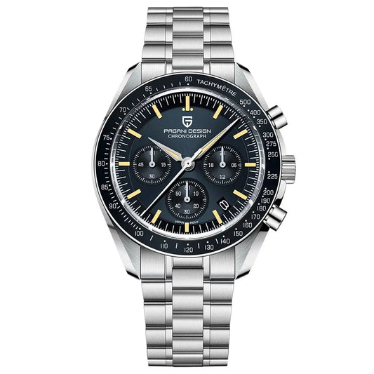 Orologio da uomo Moon 40mm con cronografo al quarzo - PAGANI DS N Tribute CK2998 Retro Sport