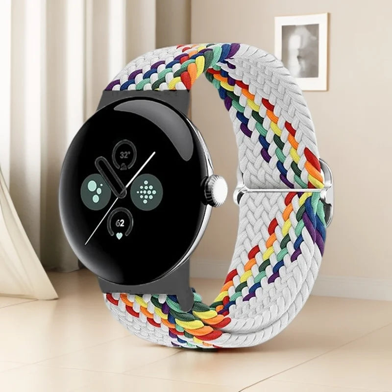 Bracelet tressé en Nylon pour Google Pixel Watch 2/1, accessoires pour montre intelligente, ceinture pour Pixel Watch 3, bracelet de Sport 41mm