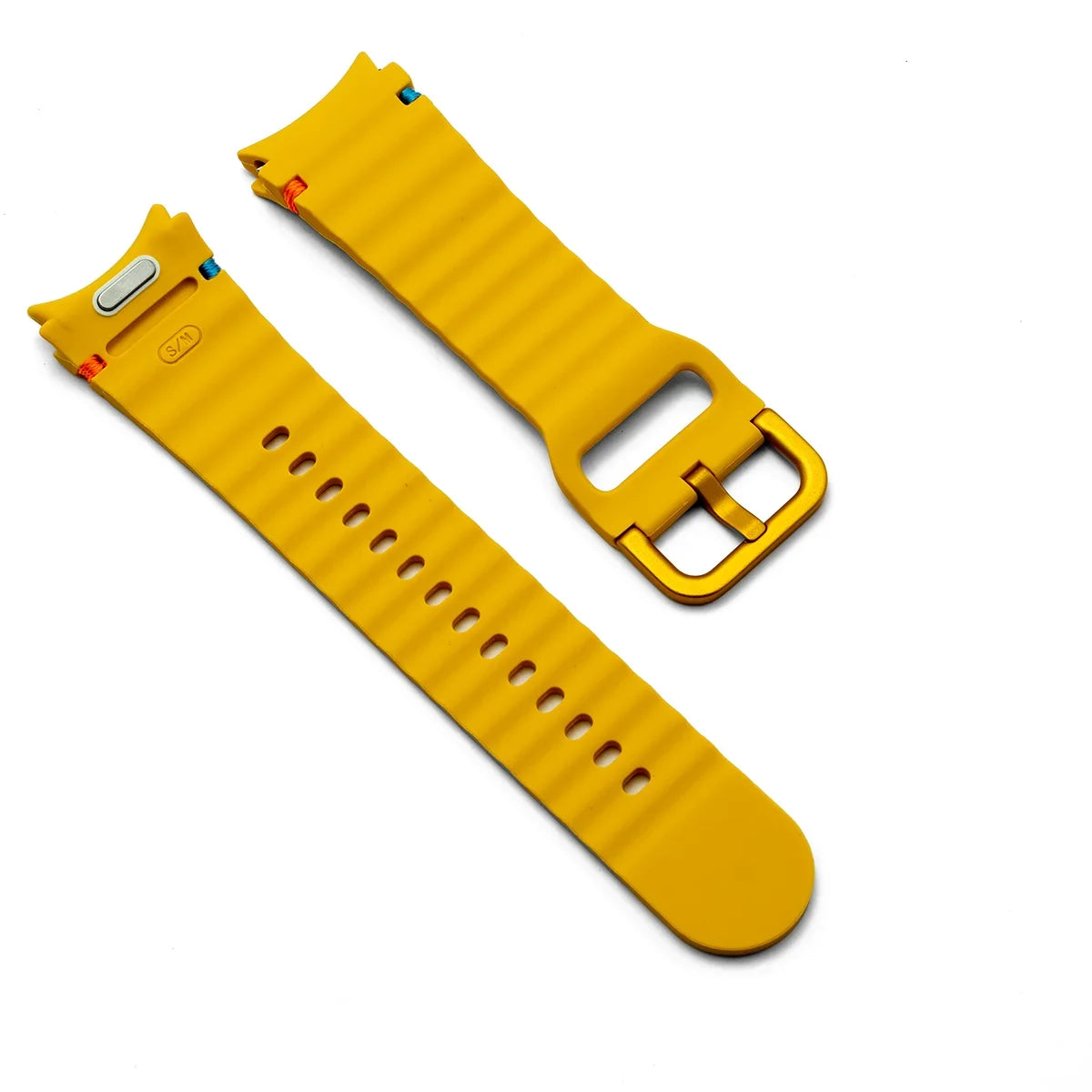 Cinturino originale in silicone senza spazi, regolazione rapida, per Samsung Galaxy Watch 7 6 5 4 40mm 44mm, 5Pro 45mm 6 Classic 43mm 47mm