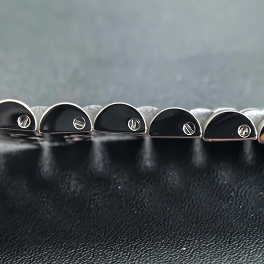Cinturino per orologio in acciaio inossidabile Angus-J Louis 20 mm compatibile con i modelli Seiko Sumo SBDC001 SBDC031 SBDC033 SBDC081