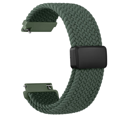 Bracelet tressé 18/20/22mm pour Garmin Vivoactive 4 5 3 S/Venu 3 2s Sq 2 Plus/Forerunner 265 255S 645 245 Music/Vivomove