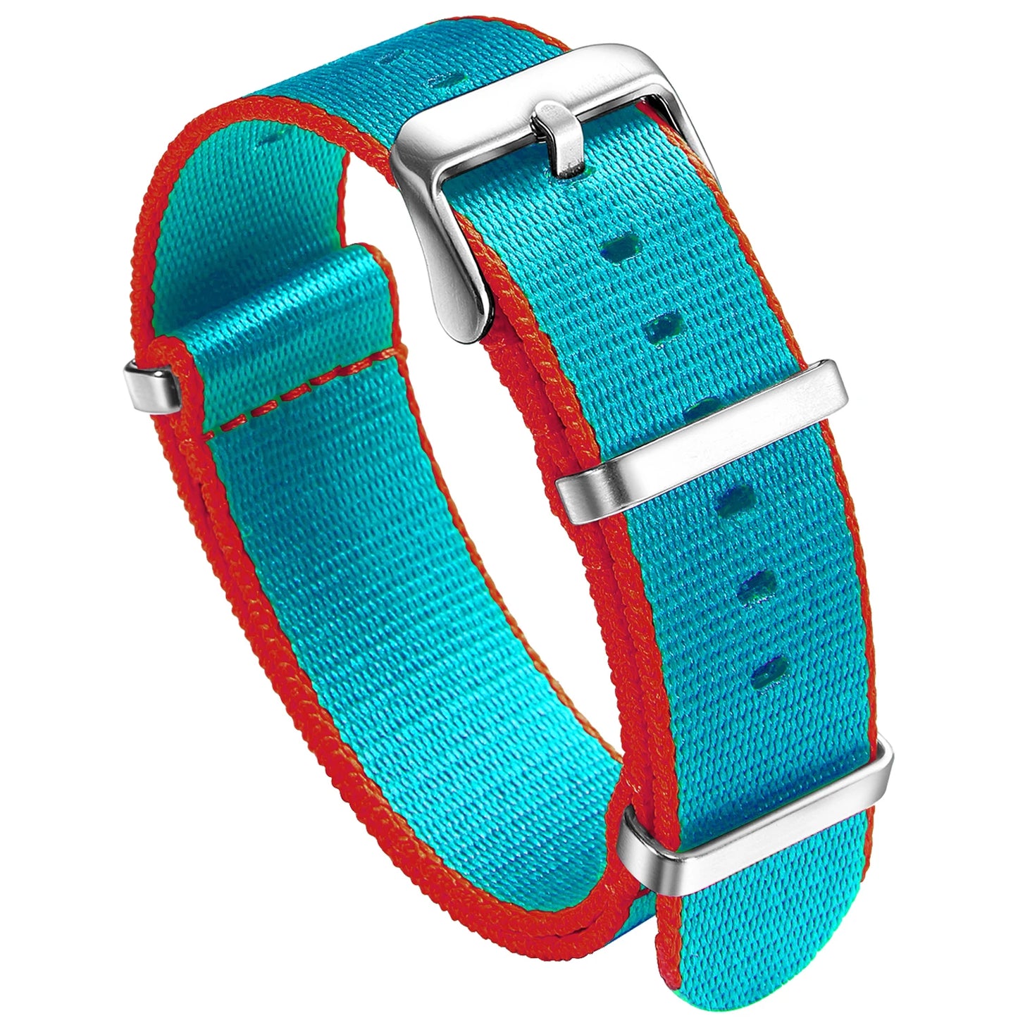 Bracelet de montre en Nylon 20mm 22mm bracelets de montre confortables boucle militaire lavable Blet pour hommes bracelets de montre