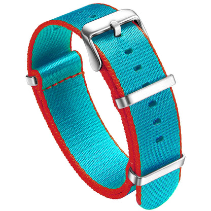 Bracelet de montre en Nylon 20mm 22mm bracelets de montre confortables boucle militaire lavable Blet pour hommes bracelets de montre