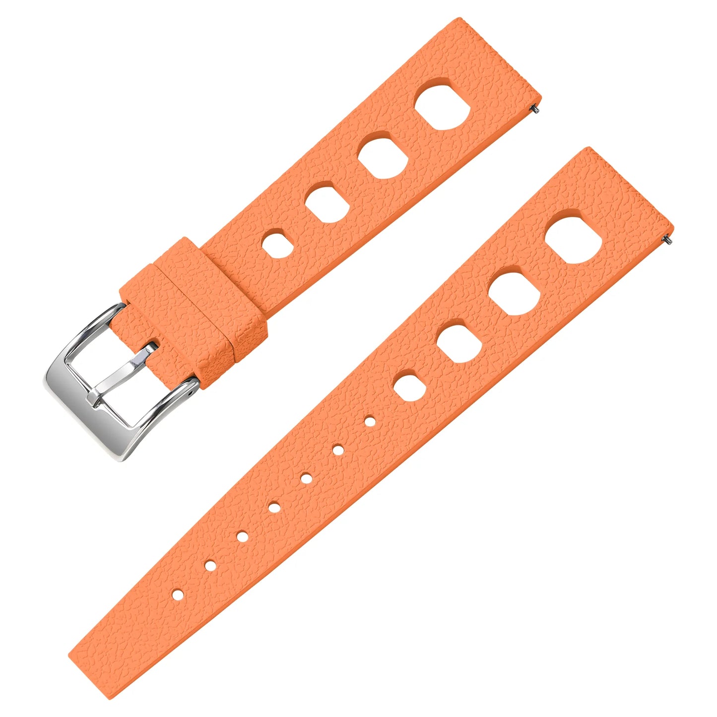 FKM Bracelet de montre pour Omega × montre/Rolex/IWC Bracelet 20mm 22mm Bracelet à dégagement rapide Bracelet en caoutchouc souple respirant