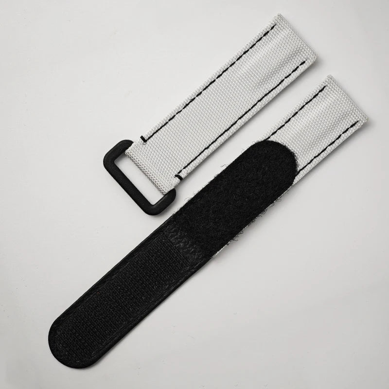 Nylon Fabric Watch Strap, 20mm, Magic Tape, Velcro, for IWC Omega Hamilton Khaki Seiko SKX 5 Certina MIDO Tissot Breitling