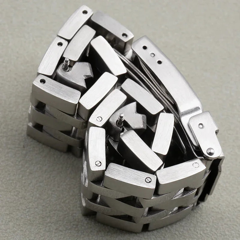 Solid 316L Stainless Steel Watch Bracelet, 21mm 23mm, for Tissot Seastar T120407 T055427A, Silver Watch Band