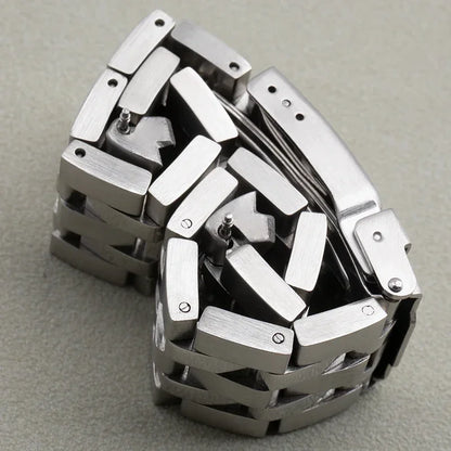 Solid 316L Stainless Steel Watch Bracelet, 21mm 23mm, for Tissot Seastar T120407 T055427A, Silver Watch Band
