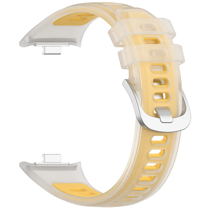 Candy Color Transparent Silicone Strap for Xiaomi 10Pro/9Pro/8Pro REDMI Watch 6 5 4 Special Edition, Waterproof Sport Band