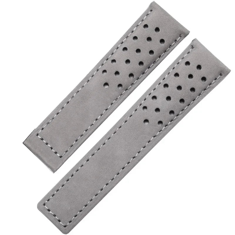 Bracelet en cuir véritable pour Tag Heuer Carrera Monaco Series, en cuir de vache givré, 20 22mm, bracelet universel, accessoires de montre