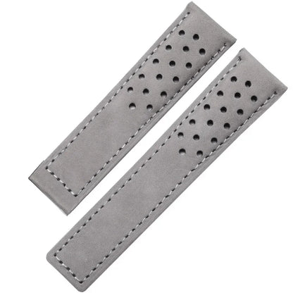 Bracelet en cuir véritable pour Tag Heuer Carrera Monaco Series, en cuir de vache givré, 20 22mm, bracelet universel, accessoires de montre