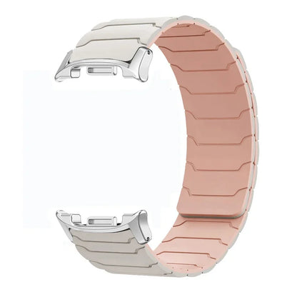 Bracelet magnétique en Silicone pour Samsung Galaxy Watch Ultra 2025, 47mm, pour Galaxy 8 40mm 44mm/8Classic 46mm, Bracelet de sport