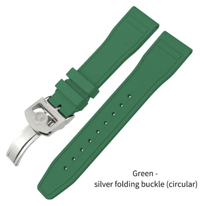 Cinturino per orologio in caucciù fluorurato naturale impermeabile di alta qualità per IWC Big Pilot's TOP GUN 20 mm 21 mm 22 mm FKM