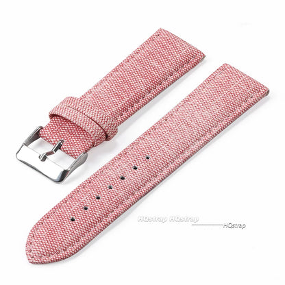 Bracelet de montre en Nylon à motif Denim pour Casio bracelet en cuir Vintage 10 12 14 16 18 20 22mm bracelet de montre pour Seiko hommes femmes accessoires