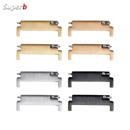 1 paire d'adaptateurs de bracelet de montre 18mm à 20mm, 22mm, 20mm à 18/20/22mm, 22mm à 22mm, connecteurs à broches à dégagement rapide, accessoires de montre