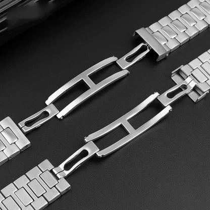 25x13mm 不锈钢表带，适用于百达翡丽 Nautilus 5711 5726 5712g 系列，男士表带