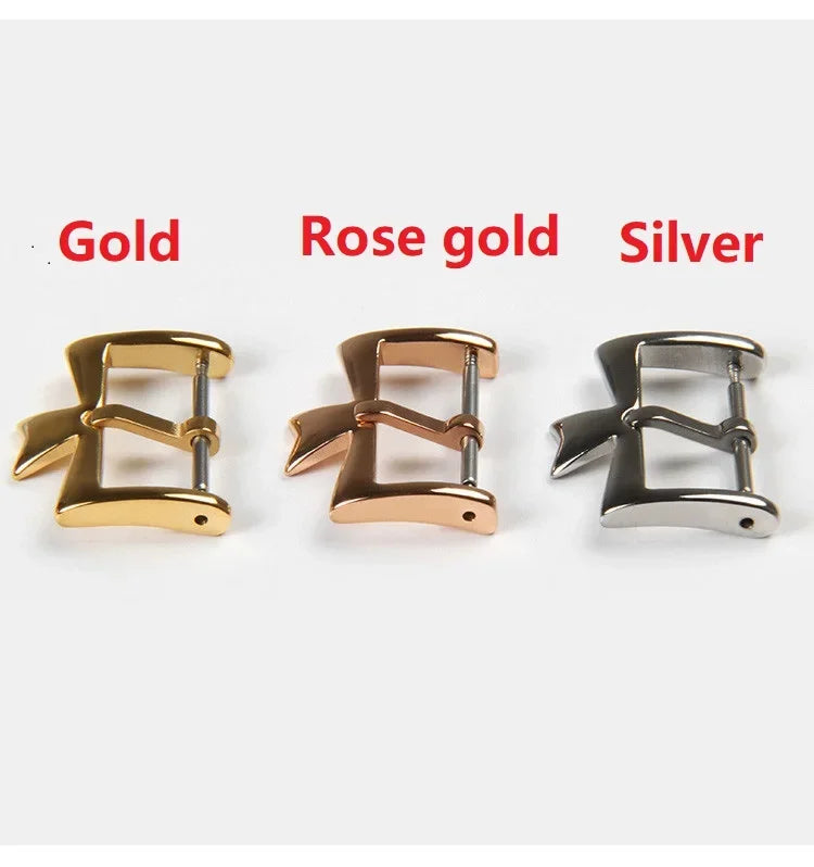 Cierre de reloj de metal para correa de reloj Vacheron Constantin, 16 mm, 18 mm, plateado, dorado, oro rosa, hebilla de acero inoxidable