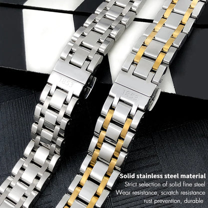 316L Stainless Steel Watch Bracelet, 16mm, for Tissot T050 1853 T-LADY Dressport T 050217 T T T 050207 Solid Metal Watch Straps