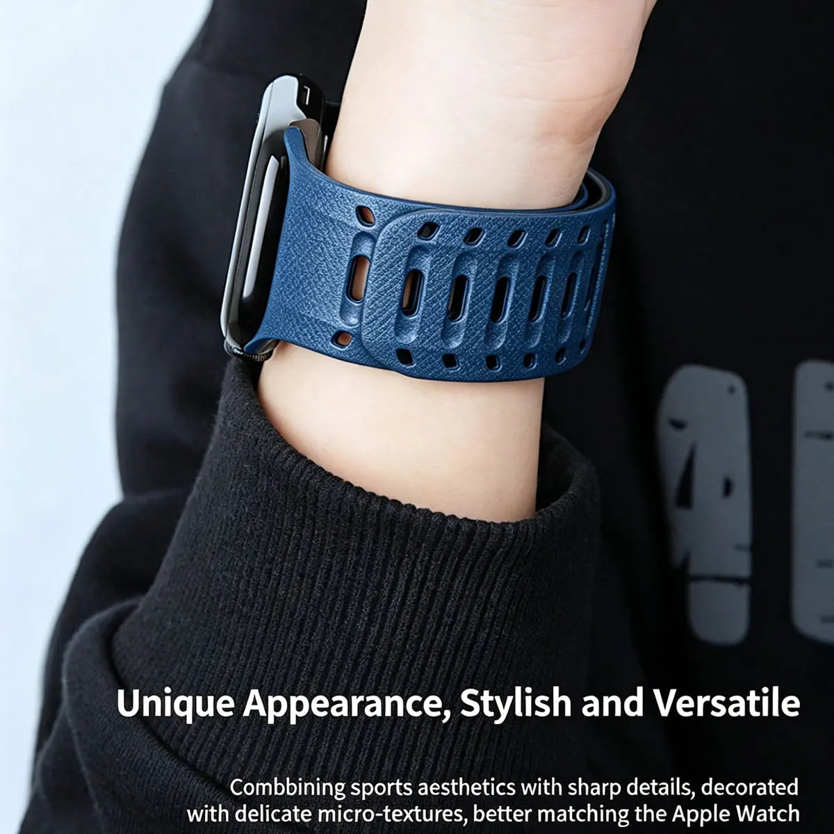 Silicone Band with Magnetic Metal Clasp for Apple Watch Ultra 3 Ultra 2 S11/10/8/7 49mm 45 44 42 41mm