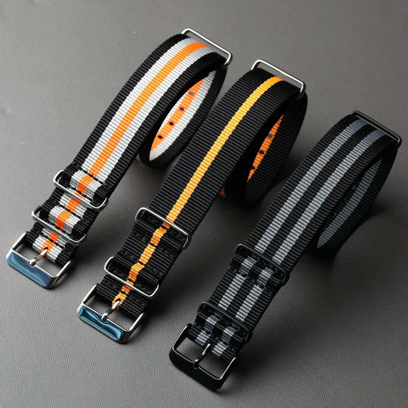 Cinturino in Nylon intrecciato 18 20 22 24mm, resistente all'usura e impermeabile, cinturino morbido vintage da pilota compatibile per uomo