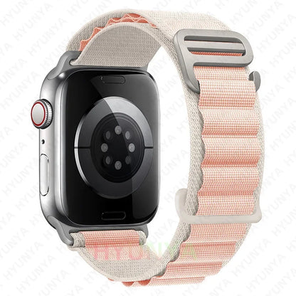 Cinturino per Apple Watch, bracciale alpino per cinturino Apple Watch Ultra 2 3, cinturino 45mm 49mm 42mm 46mm 44mm 41mm 40mm, cinturino Iwatch serie 11 9 8 7 SE 10