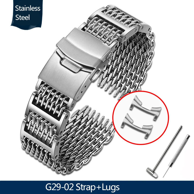 Metal adapter watch connector for Citizen BN2029-01E BN2021-03E BN2024-05E large/huge monster watch band BN2021 stainless steel lug