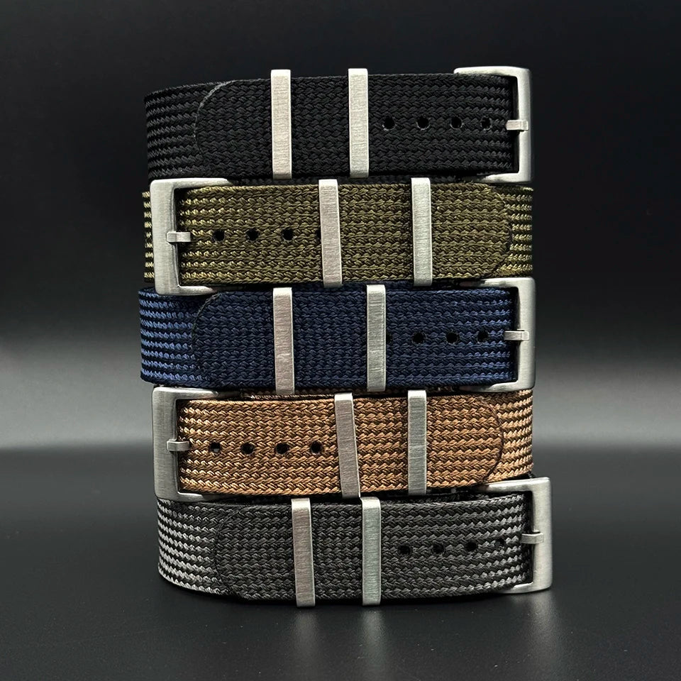 Bracelet de montre Nato pour Seiko - Nylon Tresse