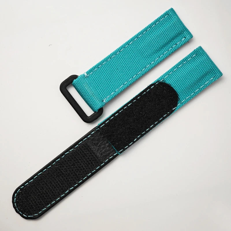 Nylon Fabric Watch Strap, 20mm, Magic Tape, Velcro, for IWC Omega Hamilton Khaki Seiko SKX 5 Certina MIDO Tissot Breitling