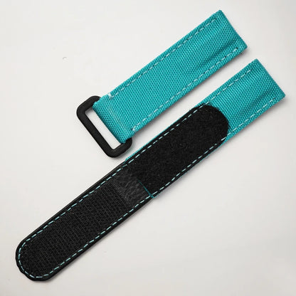 Nylon Fabric Watch Strap, 20mm, Magic Tape, Velcro, for IWC Omega Hamilton Khaki Seiko SKX 5 Certina MIDO Tissot Breitling