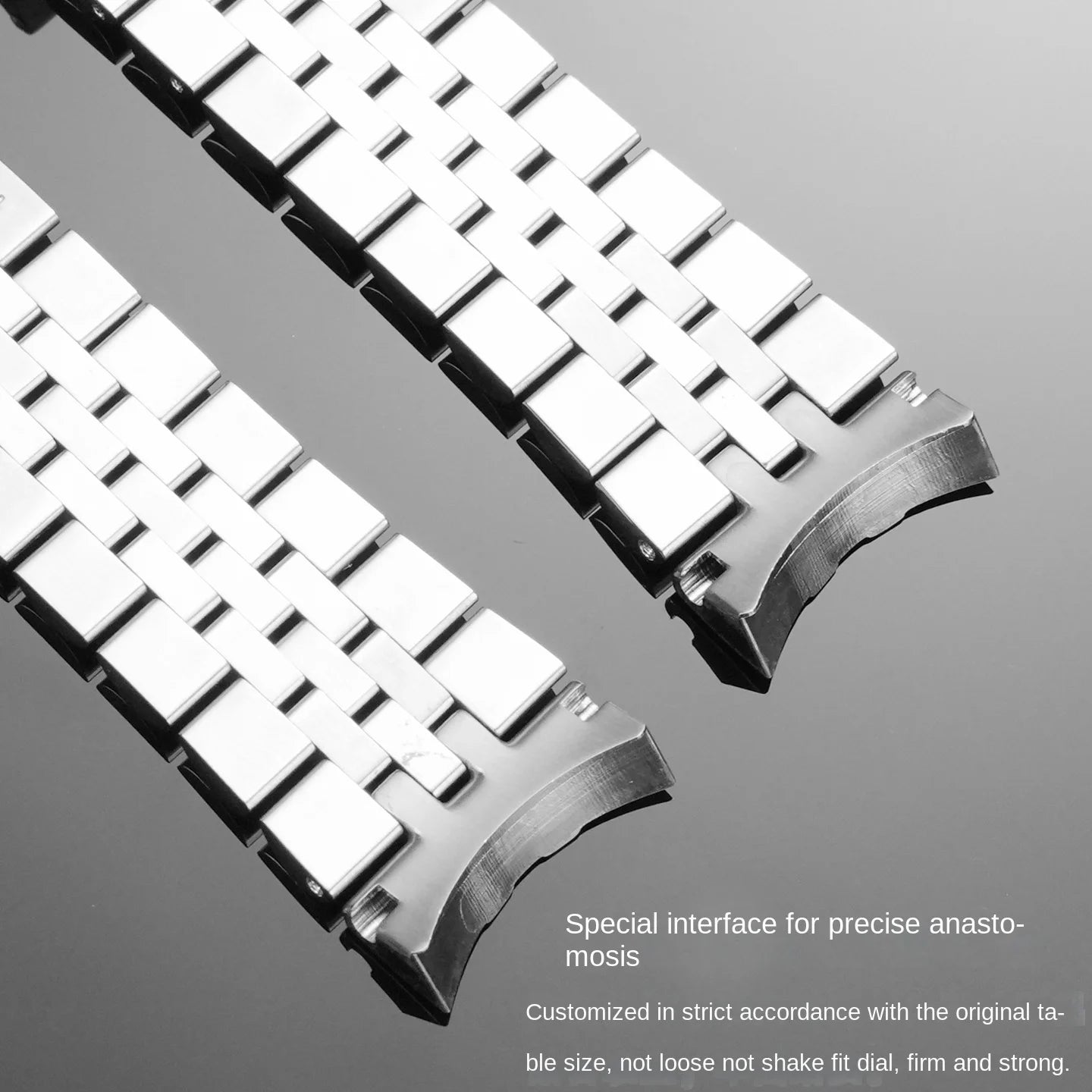 Bracelet S-REFIT Jubilee 20mm pour Seiko Prospex Alpinist SPB115 117 121 123 209 SARB013 15, bracelet en acier inoxydable à extrémités courbées solides