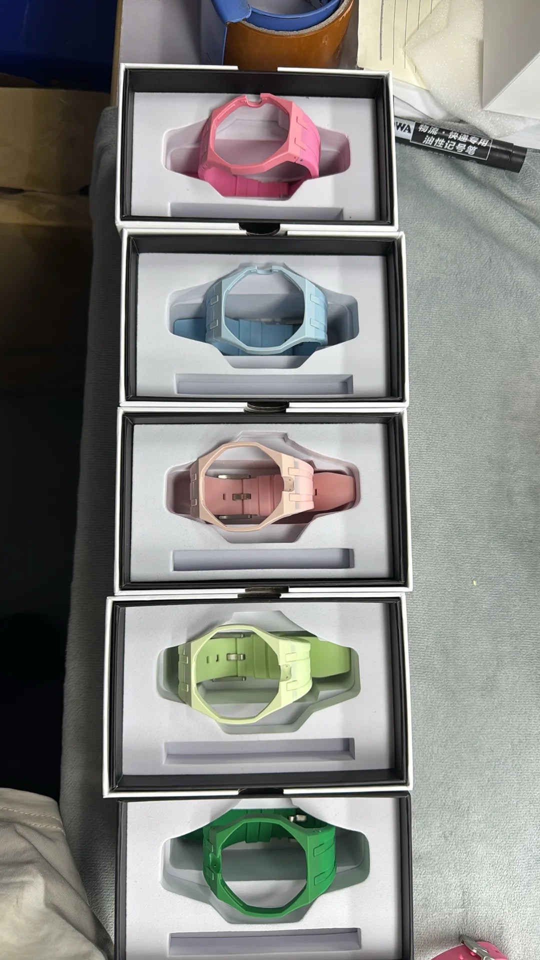 Kit de modification en céramique tendance pour Swatch X AP Royal POP Bioceramics, kit de modification de bracelet et de boîtier, accessoires pour montre-bracelet