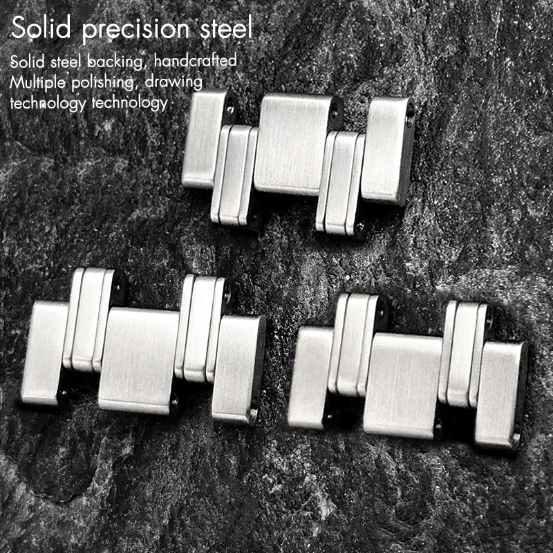 Replacement Parts for Omega New Seamaster 300 Watch Bracelet, 20mm, 316L Stainless Steel Link, Section Accessories
