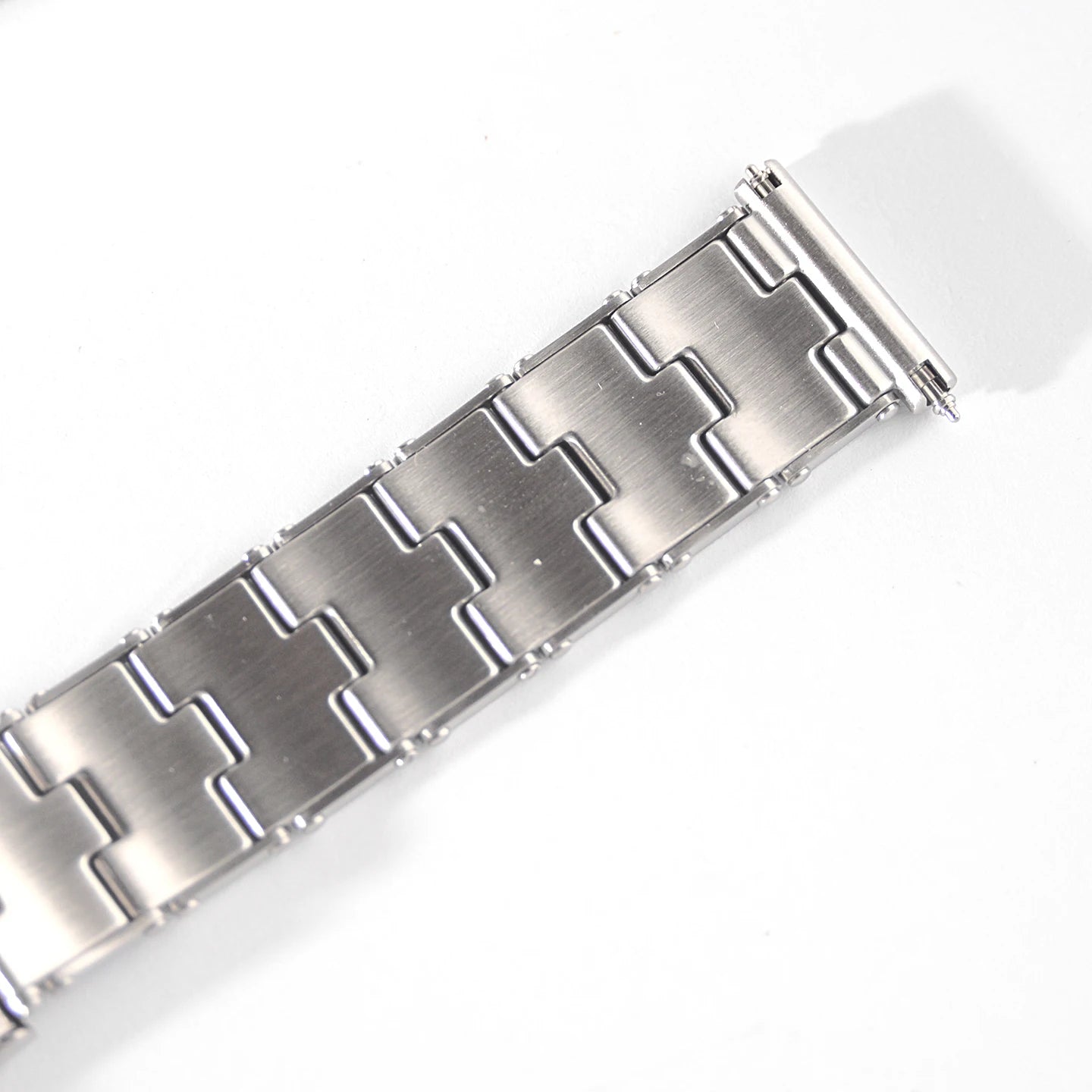 18/19/20mm Solid Link Vintage Rivet Bracelet Stainless Steel Watch Band