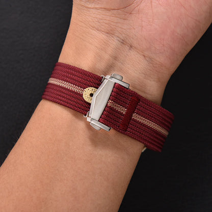 High-Quality Nylon Fluororubber 20mm Bracelet for Omega X Swatch MoonSwatch Sport, Folding Clasp Watch Strap for Seamaster 300
