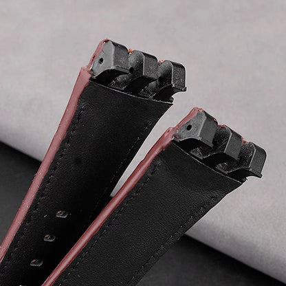 Bracelet de montre en cuir de vache, 22mm, noir, marron, bleu, blanc, avec outils, pour Swatch SVGK407 SVGK406 SVGK409 SVGK403