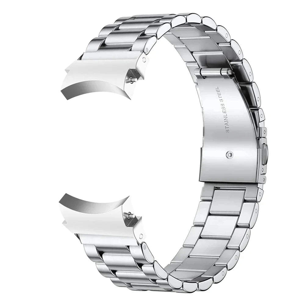Bracelet en acier sans espaces pour Samsung Galaxy Watch 7 6 5 4 40mm 44mm 5Pro 45mm bracelet en métal pour Galaxy Watch 6 4 Classic 47mm 46mm 43mm