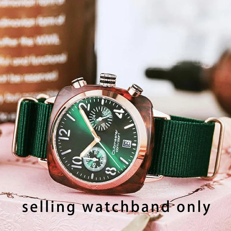 High-quality universal waterproof nylon watch strap, Water mesurost, outdoor, Briston SeATM DW, SeaghydrCitizen, JO18, 20mm