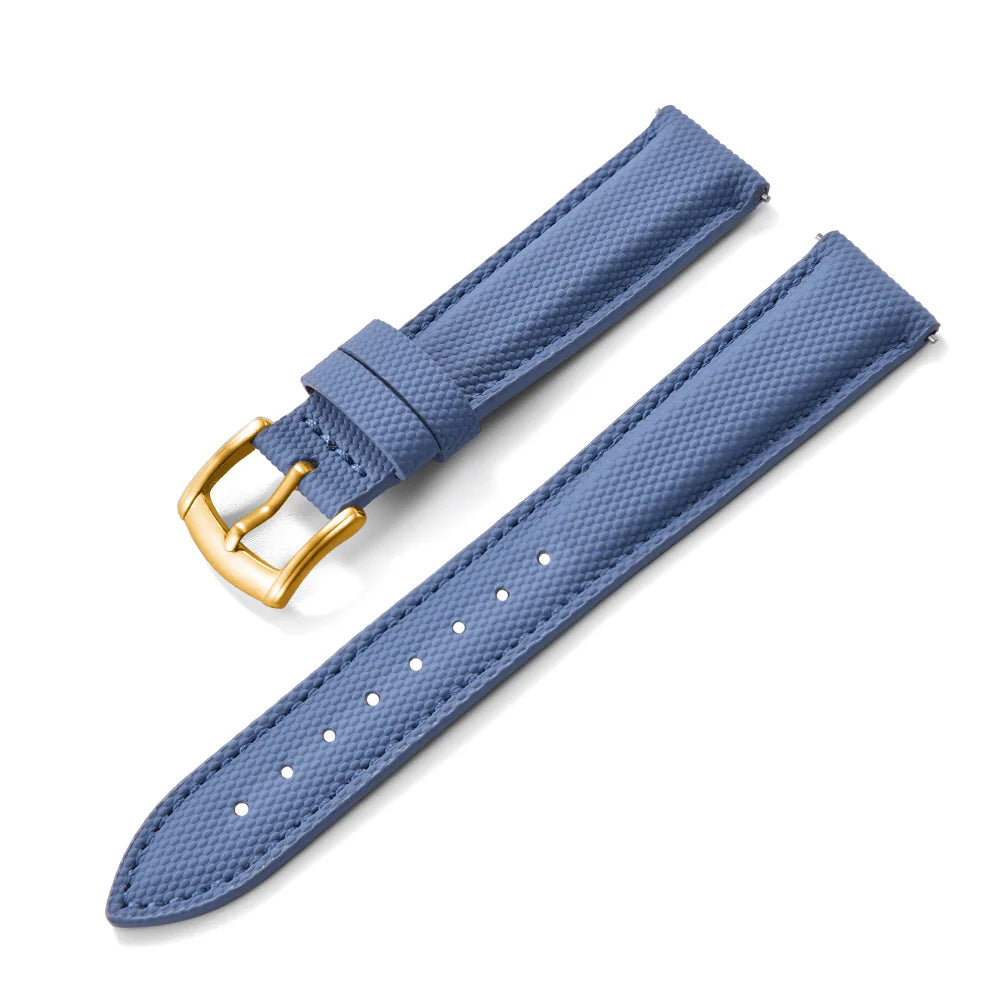 Bracelet de montre en tissu Nylon et Cuir - Universel